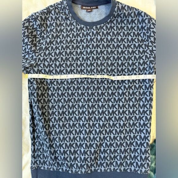 MICHAEL KORS LONG SLEEVE MONOGRAM SWEATER SWEATSHIRT UNISEX SIZE SMALL - Picture 6 of 6